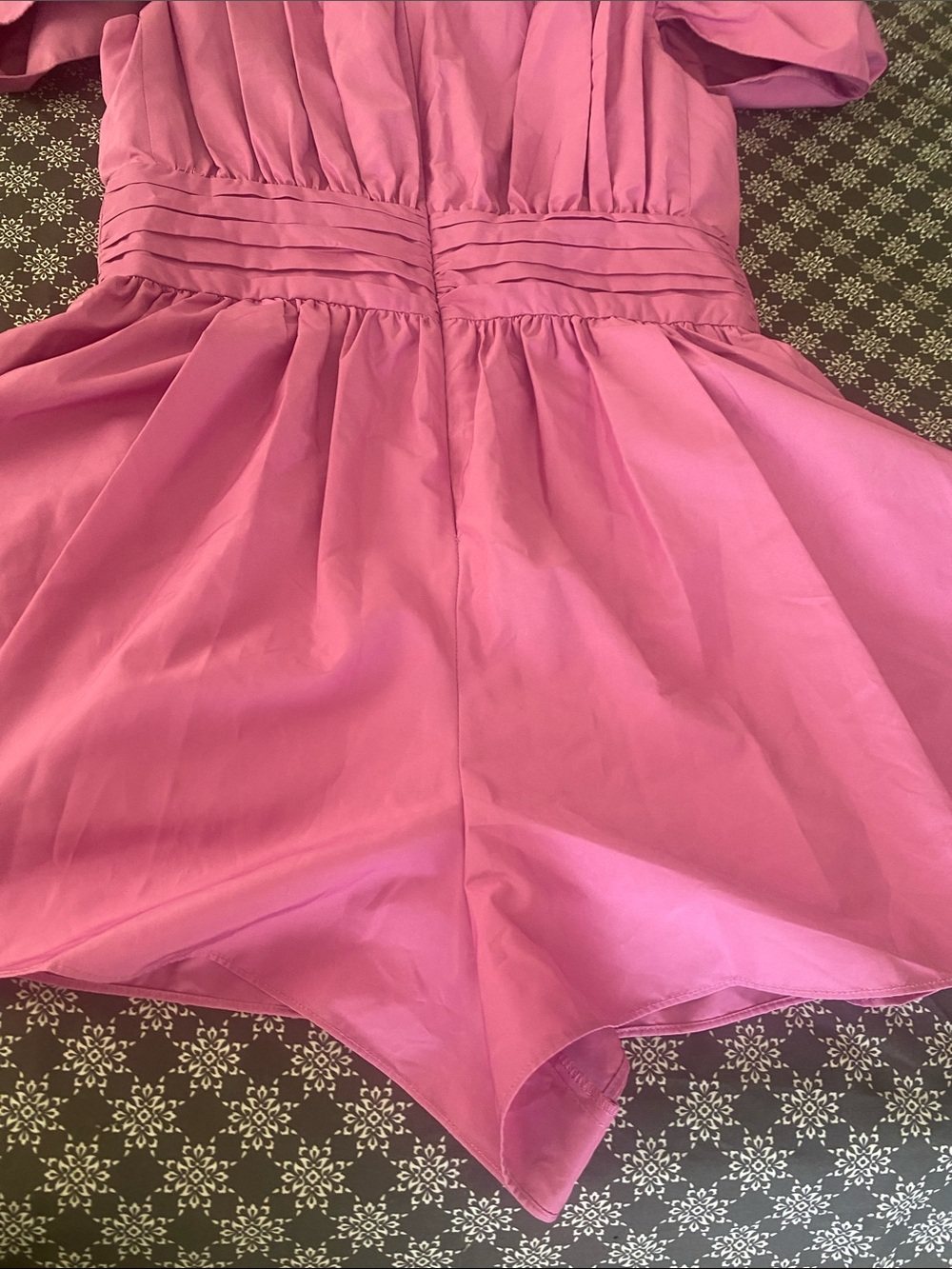 Express Girls' Magenta Puff-Sleeve Party Dress - Picture 10 of 16